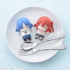 アニメ「ぼっち・ざ・ろっく！」　まんぷくごちそうさマスコット　ミニフィギュアVol.2