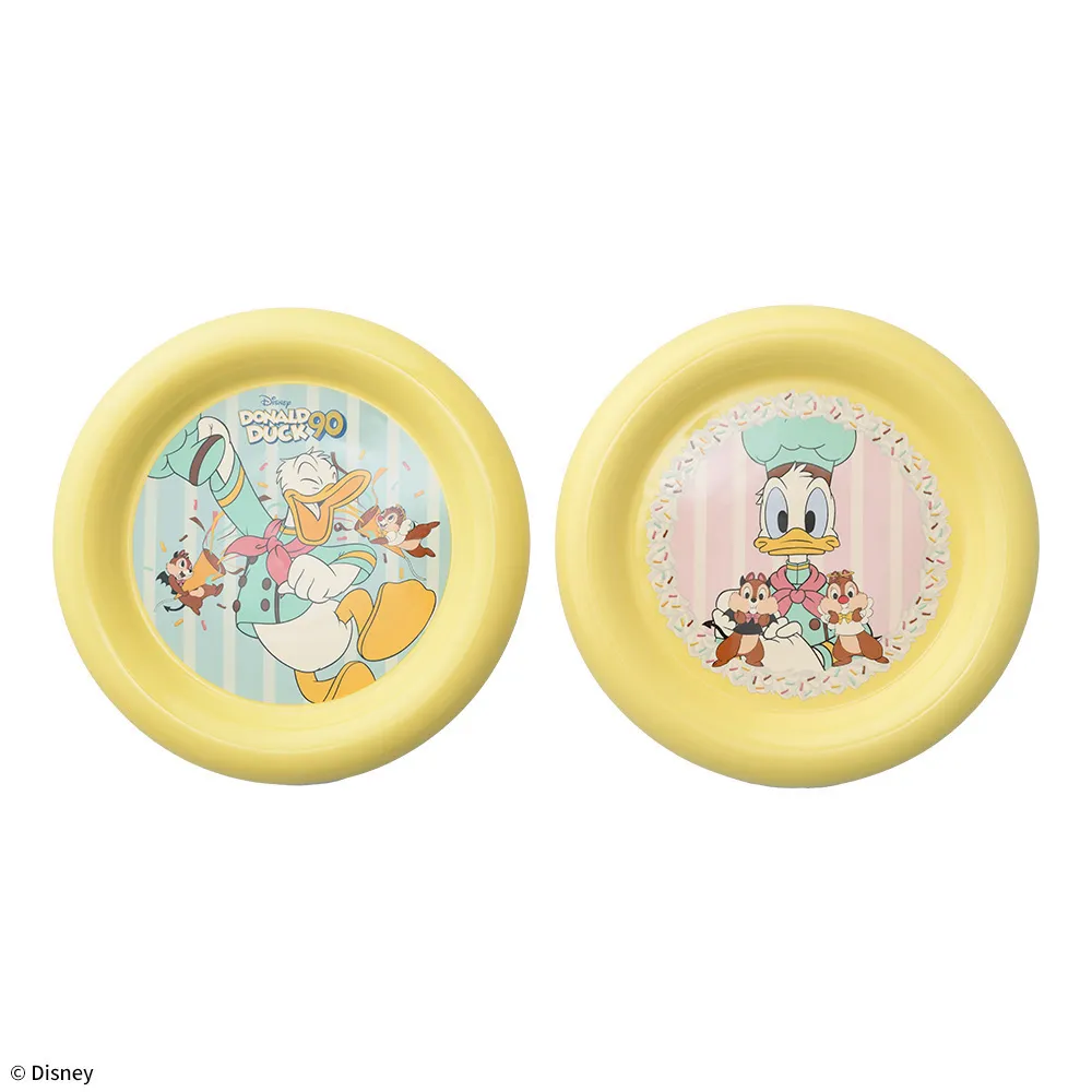 超レア　ドナルドダック チップとデールランタン付きフィギュア　セトクラフト ドナルドダック＆チップ＆デール プラチナムザッカぷっくりプレート