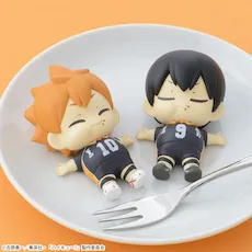 アニメ『ハイキュー!!』　まんぷくごちそうさマスコット　ミニフィギュアVol.1