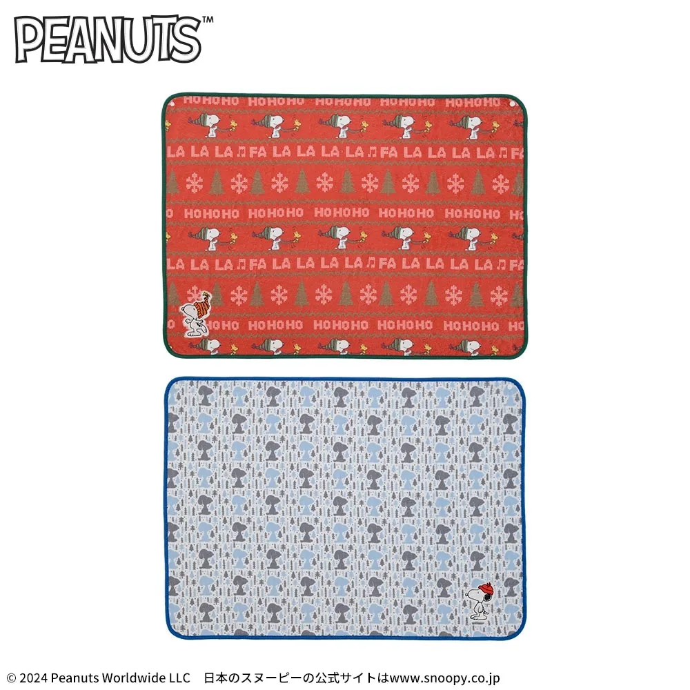 SNOOPY™　プラチナムザッカ2WAYブランケット