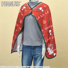 SNOOPY™　プラチナムザッカ2WAYブランケット