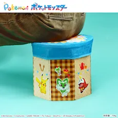 ポケットモンスター　プラチナムザッカ折り畳み ボックスチェアー