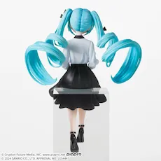 初音ミクシリーズ　ちょこのせ　プレミアムフィギュア“初音ミク×シナモロール”おすましVer.