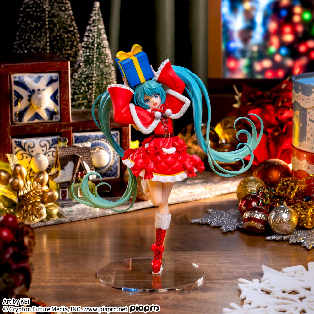 未開封 初音ミク クリスマス 4体セット 初音ミクシリーズ Luminasta “初音ミク”クリスマス2024｜プライズ