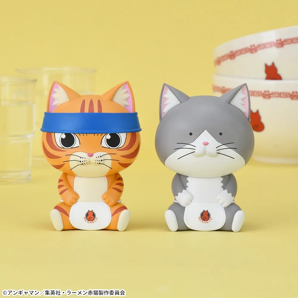 TVアニメ『ラーメン赤猫』　ソフビフィギュア