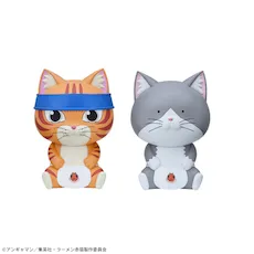 TVアニメ『ラーメン赤猫』　ソフビフィギュア