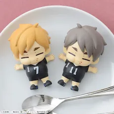 アニメ「ハイキュー!!」 まんぷくごちそうさマスコット ミニフィギュアVol.2