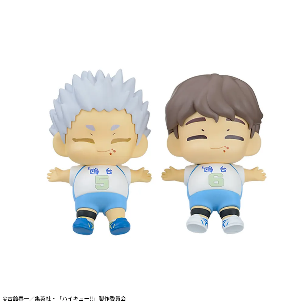 アニメ「ハイキュー!!」 まんぷくごちそうさマスコット ミニフィギュア