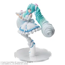 初音ミクシリーズ Luminasta “初音ミク×シナモロール”ホワイトドレス