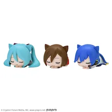 初音ミクシリーズ おひるねこ ミニフィギュア“初音ミク・MEIKO・KAITO