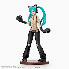 初音ミク Project DIVA Arcade Future Tone　スーパープレミアムフィギュア“初音ミク-にゃんこ”
