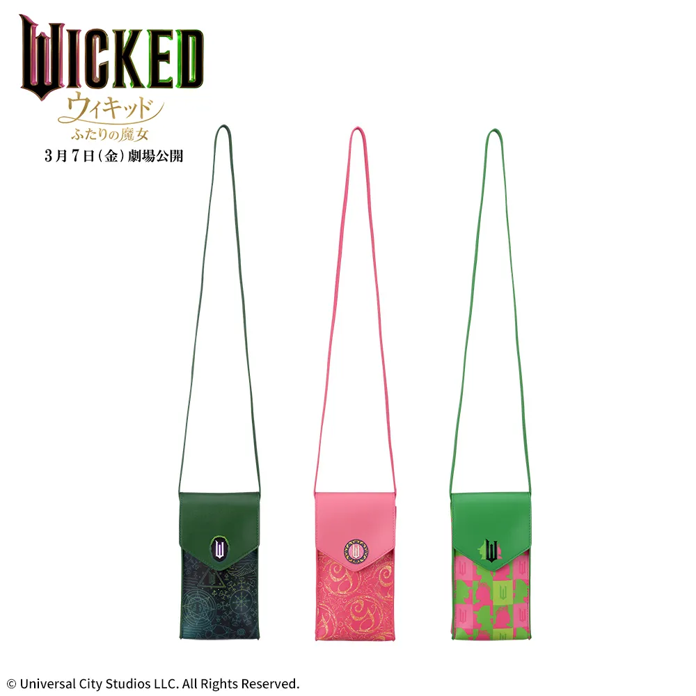 ウィキッド ふたりの魔女 プラチナムザッカショルダーバッグ｜プライズ