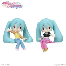初音ミク×オシャレ魔女 ラブ and ベリー ふわぷち ちょこのせ ミニ