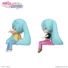 初音ミク×オシャレ魔女 ラブ and ベリー　ふわぷち　ちょこのせ　 ミニフィギュア“初音ミク”
