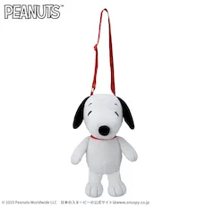 SNOOPY™　プラチナムザッカ ぬいぐるみショルダーバッグ