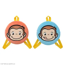 おさるのジョージ　プラチナムザッカ ぽってりフェイスリュック