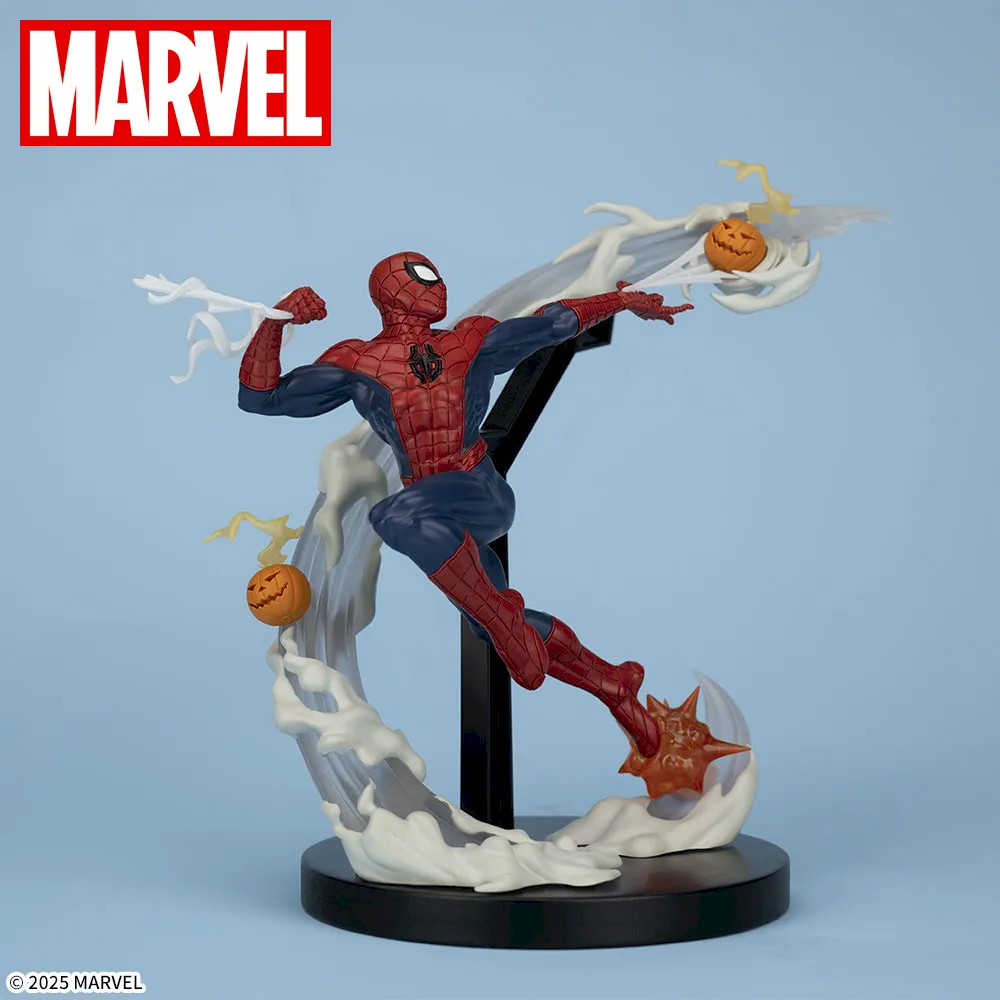 MARVEL プレミアムフィギュアスパイダーマンvsグリーン・ゴブリン　8点 MARVEL ACT/CUT プレミアムフィギュア “スパイダーマンvsグリーン