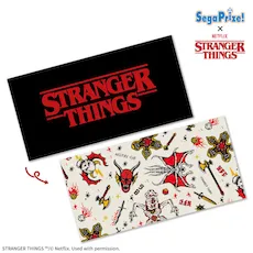 ストレンジャー シングス バスタオル STRANGER THINGS タオル 4 Netflixシリーズ 「ストレンジャー・シングス 未知の世界」 プラチナム