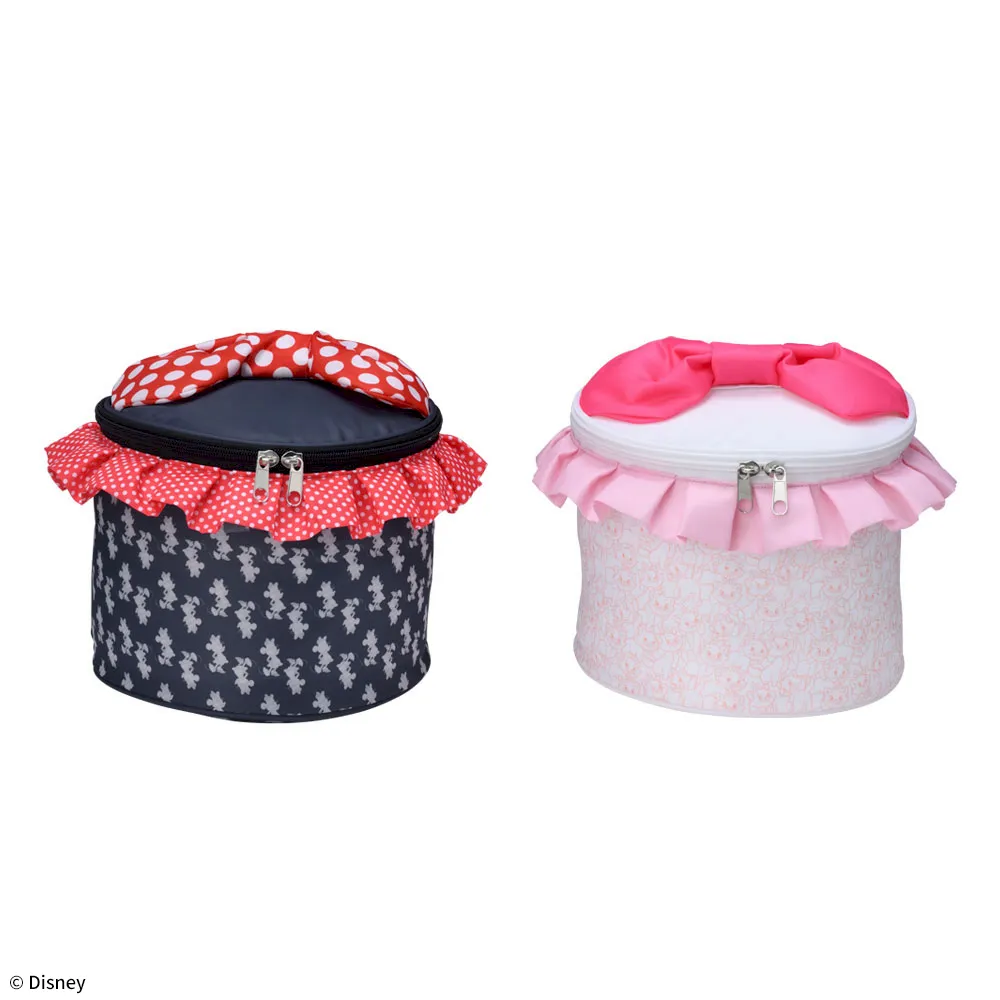 ディズニーキャラクター　プラチナムザッカビッグポーチ　RIBBON! RIBBON!