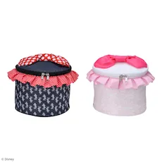 ディズニーキャラクター　プラチナムザッカビッグポーチ　RIBBON! RIBBON!