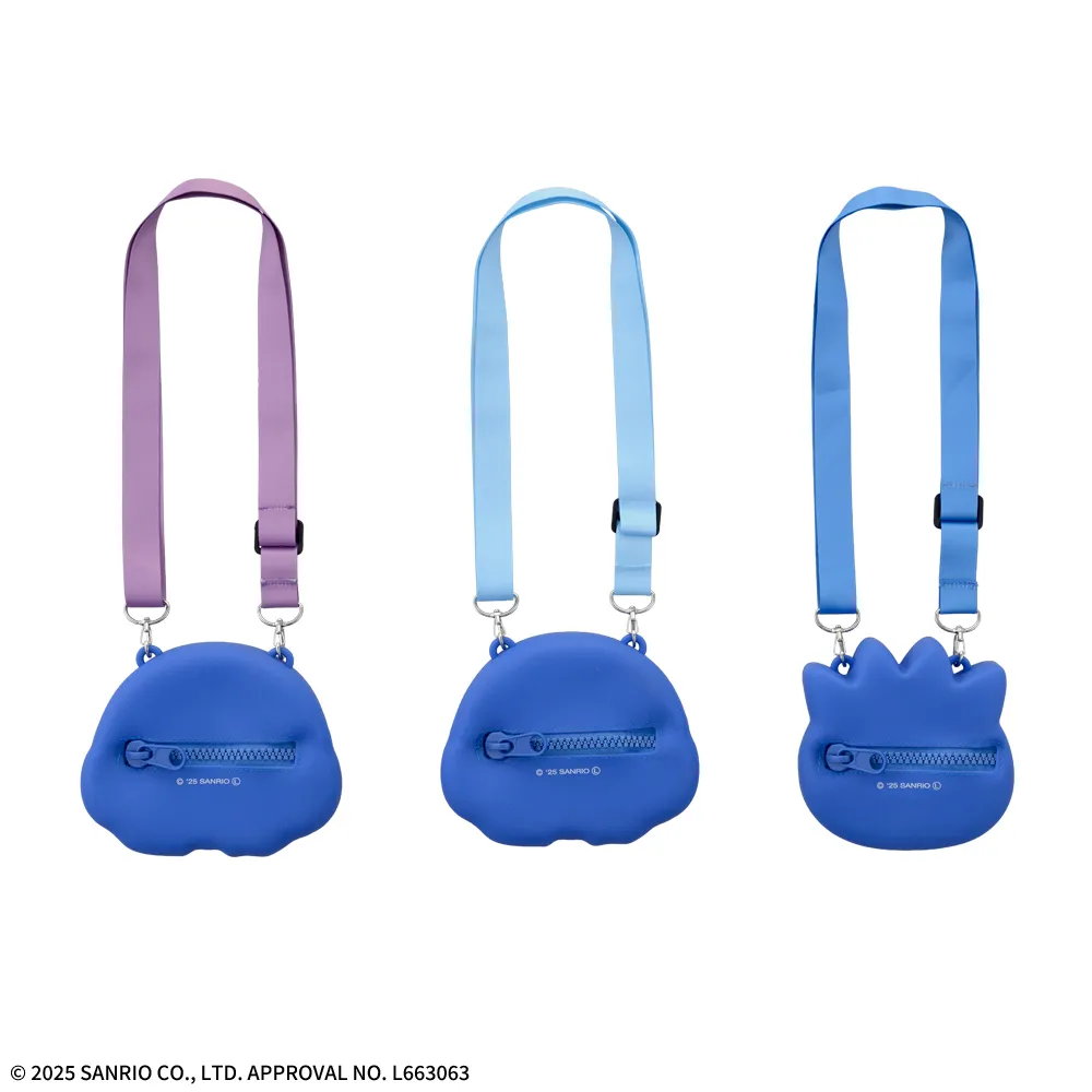 ano×バッドばつ丸 プラチナムザッカショルダー付 シリコンポーチ