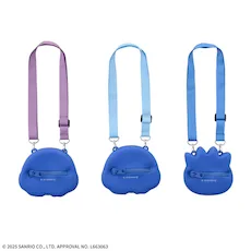 ano×バッドばつ丸 プラチナムザッカショルダー付 シリコンポーチ