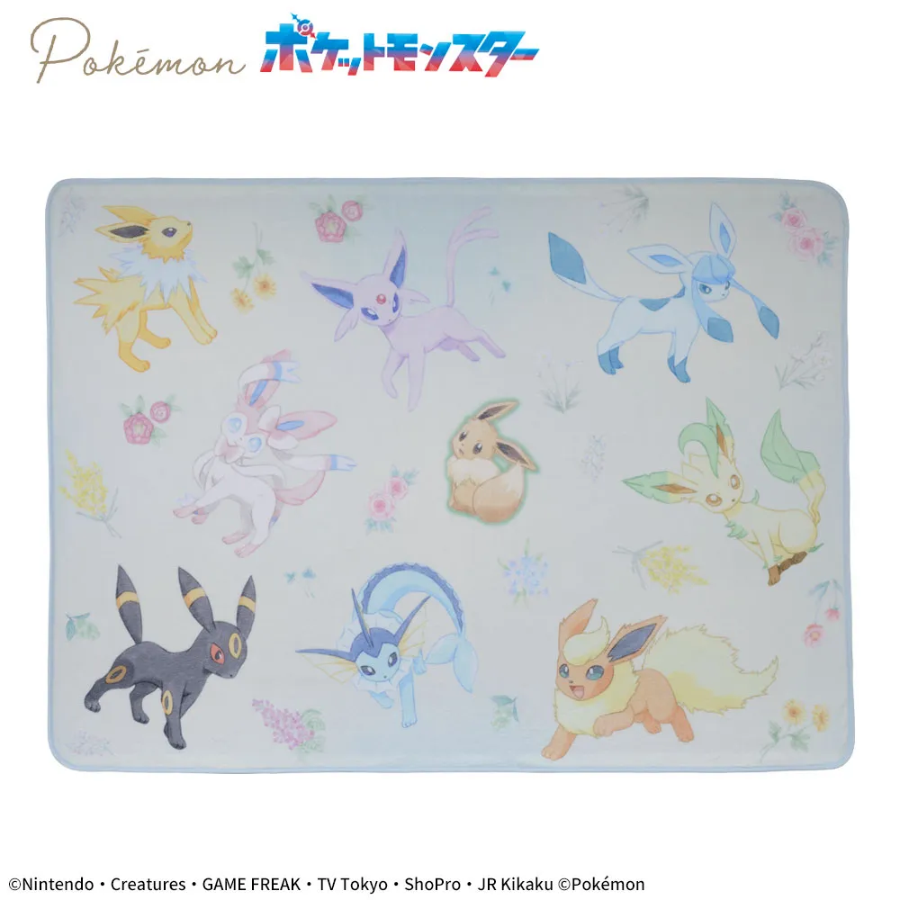 ポケットモンスター　プラチナムザッカ巾着付ブランケット　Ver.1.5