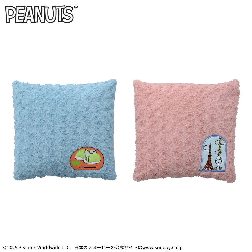 SNOOPY™ プレミアムスクエアクッション 東日本Ver.