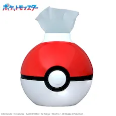 ポケットモンスター　プラチナムザッカモンスターボール風デザインティッシュケース