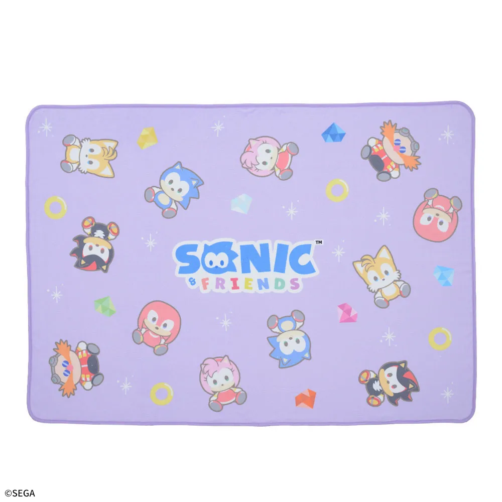SONIC & FRIENDS　プラチナムザッカブランケット
