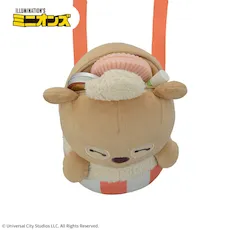 ミニオン　プラチナムザッカぬいぐるみバッグ　ポップコーン