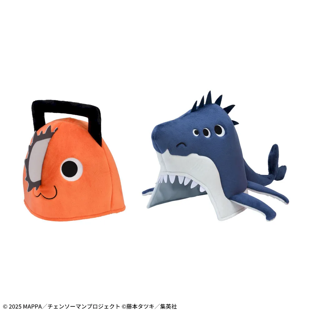 劇場版『チェンソーマン レゼ篇』　プレミアムぬいぐるみ帽子“ポチタ&ビーム”