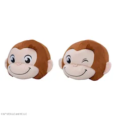おさるのジョージ　プラチナムザッカぬいぐるみ帽子