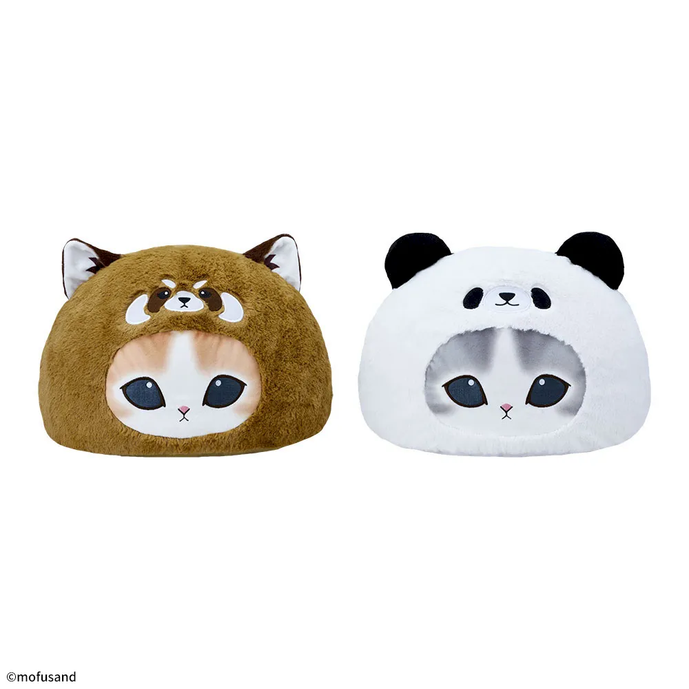 mofusand　プレミアムドームクッション“レッサーパンダにゃん&パンダにゃん”
