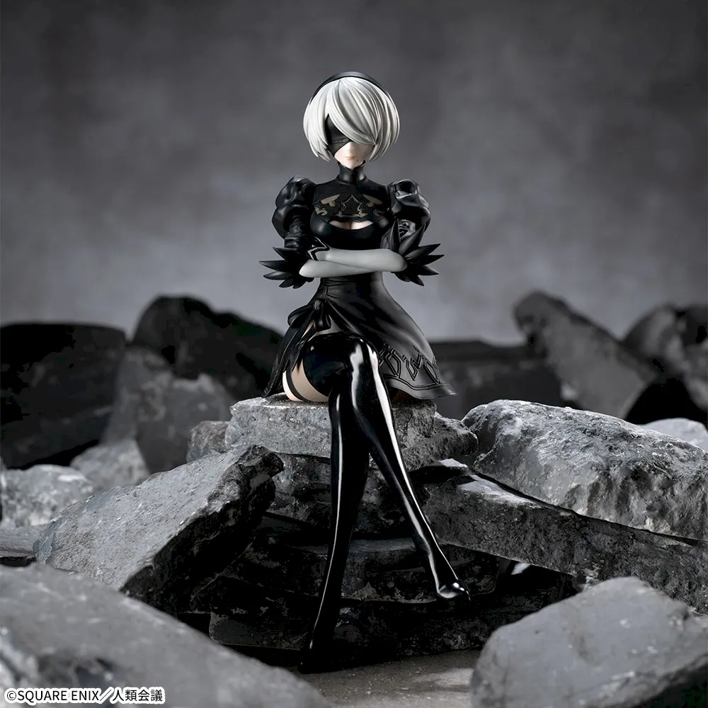 【※初版】NieR:Automata ちょこのせプレミアムフィギュア 2B 9S TVアニメ「NieR:Automata Ver1.1a」 ちょこのせ プレミアムフィギュア