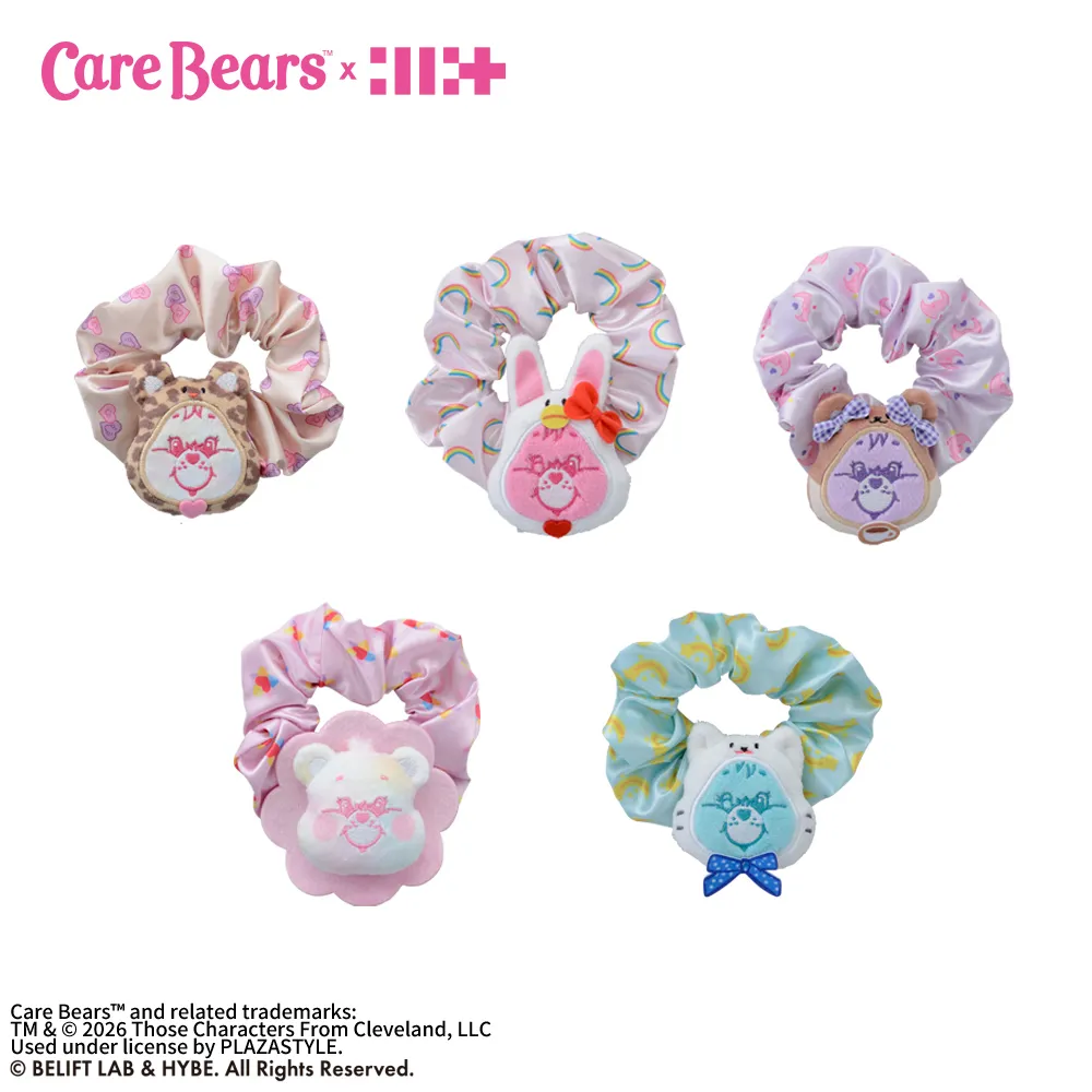 Care Bears™ × ILLIT マスコット付シュシュ｜プライズ・くじ・グッズ