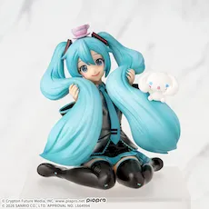 初音ミク フィギュア 6点セット 初音ミク×シナモロール ちょこのせ プレミアムフィギュア‐初音ミク