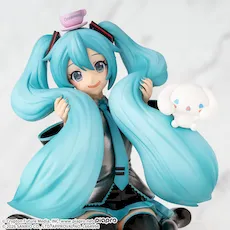 初音ミク×シナモロール ちょこのせ プレミアムフィギュア‐初音ミク