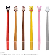 ディズニーキャラクター ふにゃふにゃシリコンペン