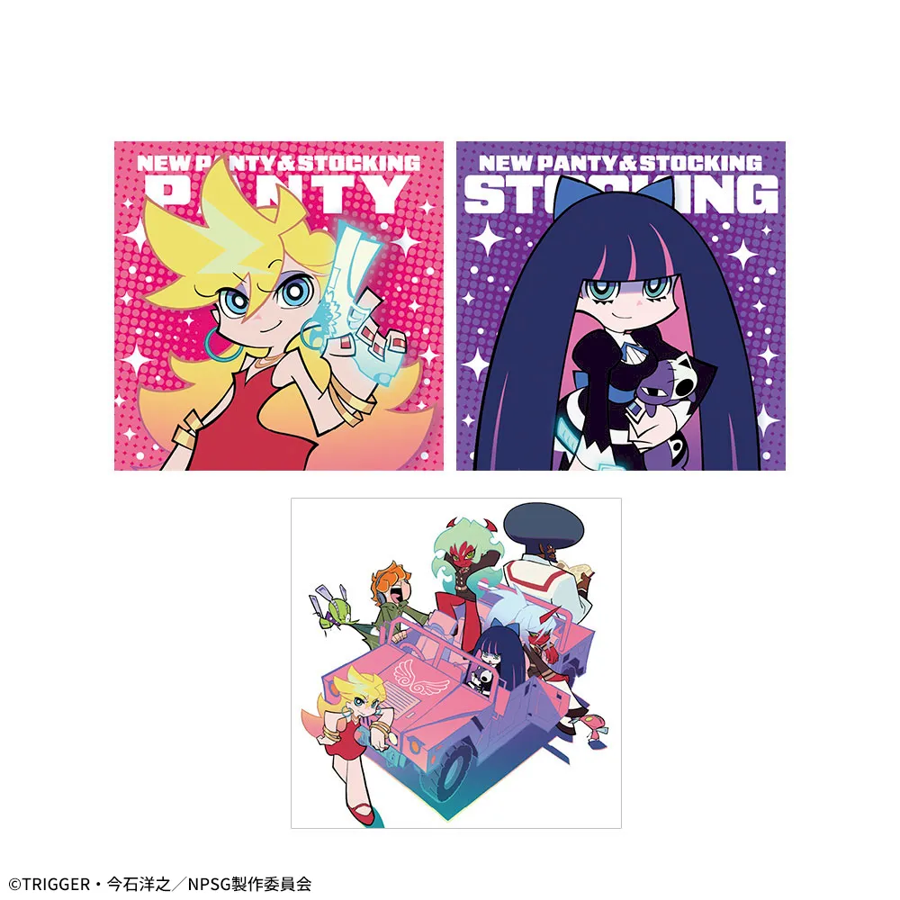 New PANTY & STOCKING with GARTERBELT　プラチナムザッカクッション