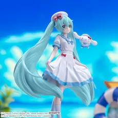 【21点セット】ミク アルベド 海夢 SEED 水星 等プライズ・未組立プラモ 初音ミクシリーズ XStellar ‐初音ミク×シナモロール‐Summer Ver