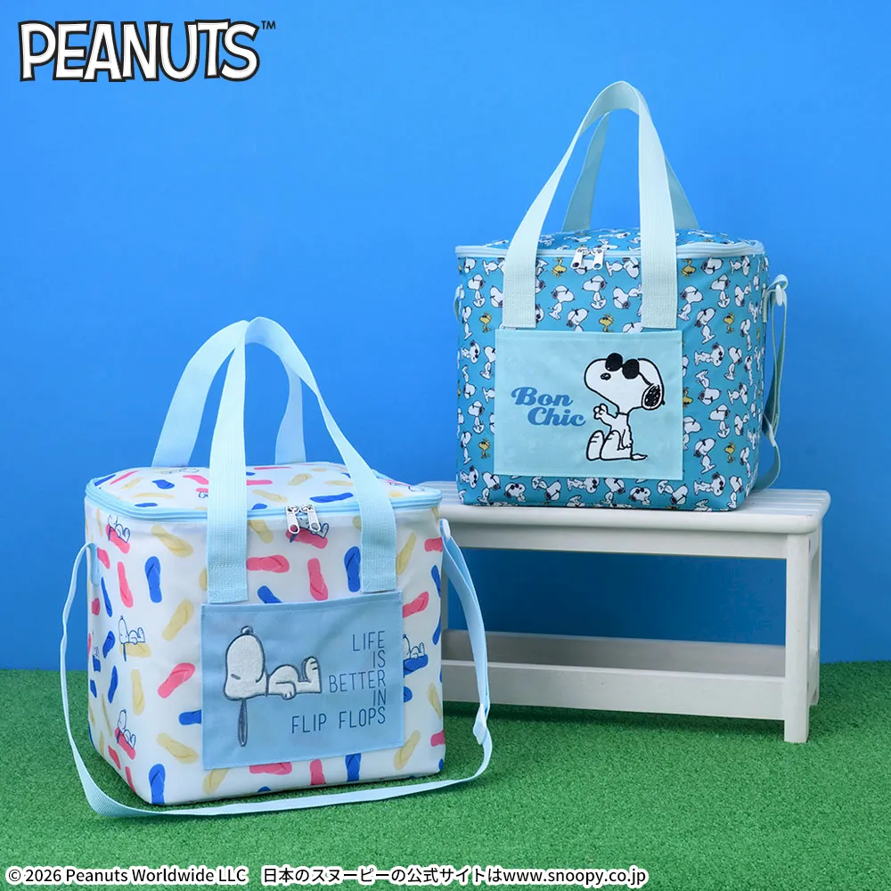 SNOOPY™ プラチナムザッカアップリケクーラーバッグ
