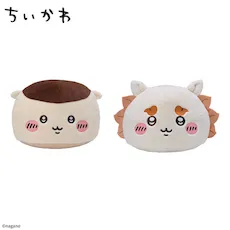 ちいかわ　プレミアムドームクッション‐くりまんじゅう&シーサー‐