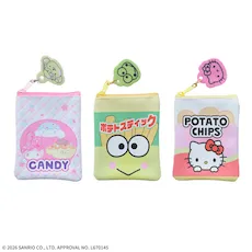 サンリオキャラクターズ　レザー風ポーチ　Kawaii YumYum MART