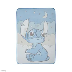 ディズニー スティッチ　プラチナムザッカfuwa&hugブランケット
