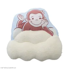 おさるのジョージ プレミアムモコモコ雲クッション｜プライズ・くじ