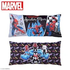 スパイダーマン　プレミアムサガラ刺繍風ロングクッション