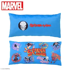 スパイダーマン　プレミアムサガラ刺繍風ロングクッション