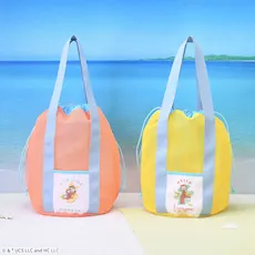 おさるのジョージ　プラチナムザッカ メッシュトートバッグ