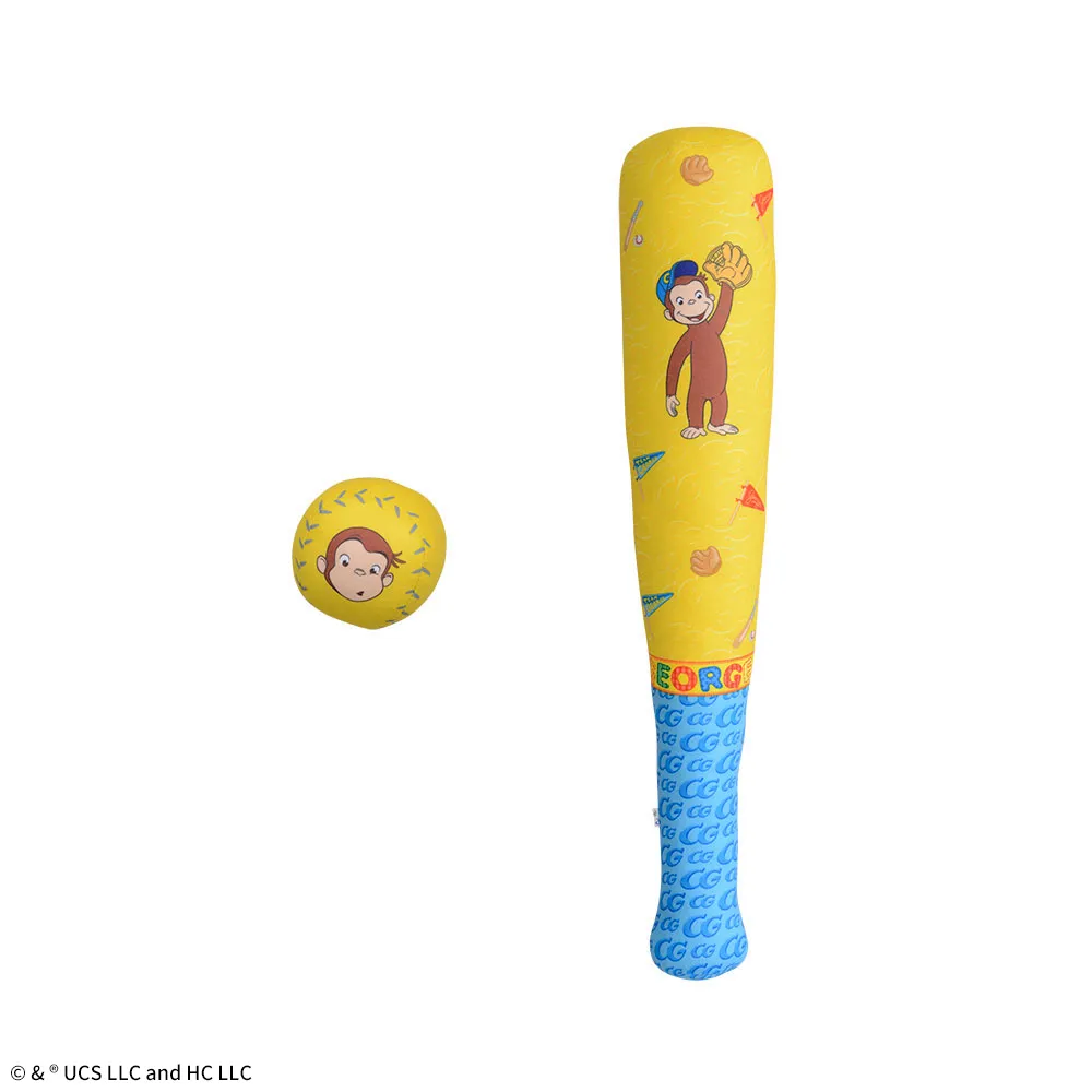 おさるのジョージ　プレミアムキッズソフト野球セット